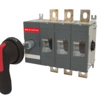 Рубильник ВНК-37-2 3П 315А с выносной фронтальной ручкой управления и переходником 185 мм TDM