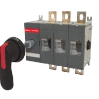 Рубильник ВНК-43-2 3П 1250А с выносной фронтальной ручкой управления и переходником 185 мм TDM