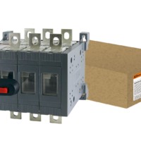 Рубильник ВНК-37-1 3П 315А реверсивный с установленной фронтальной ручкой управления TDM