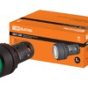 Кнопка SB7-CWL3365 с фиксацией, 1НО+1НЗ, d22 мм, с подсветкой 220 В LED, зеленая, IP54 TDM