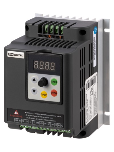 Преобразователь частоты базовый ПЧб-01H50 230В 1,5кВт TDM — изображение 2