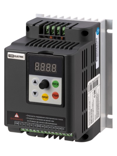 Преобразователь частоты базовый ПЧб-00T75 380В 0,75кВт TDM — изображение 2