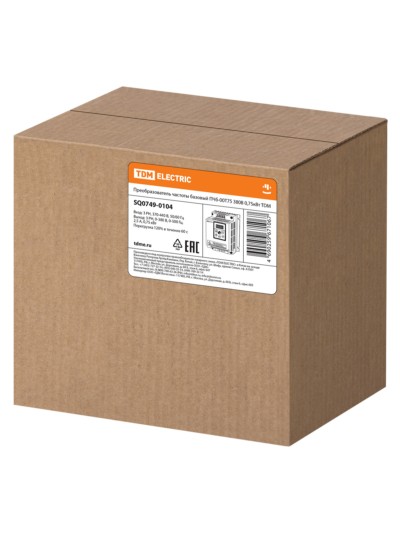 Преобразователь частоты базовый ПЧб-00T75 380В 0,75кВт TDM — изображение 8