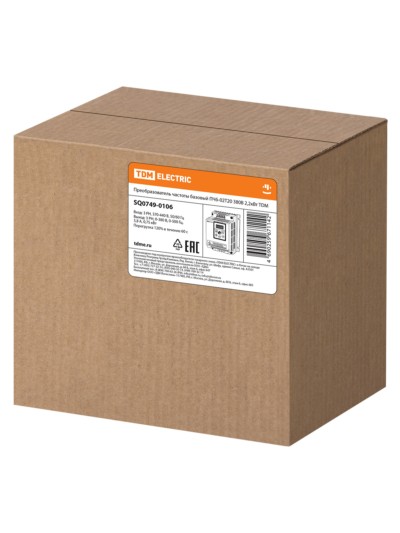 Преобразователь частоты базовый ПЧб-02T20 380В 2,2кВт TDM — изображение 8