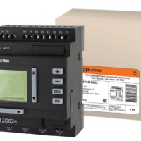 Программируемый логический контроллер ПЛК12D024 с дисплеем 24В TDM