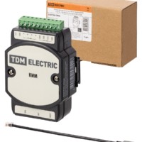 Коммуникационный интернет-модуль КИМ (TCP/IP – RS-485/RS-232) для ПЛК12 TDM