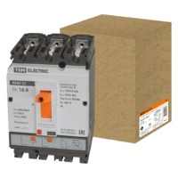 Выключатель ВА 3Р 16А 70кА TDM