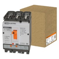 Выключатель ВА 3Р 125А 70кА TDM