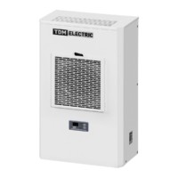 Кондиционер настенный для шкафов КНШ 350х630х200, 500 Вт, 230 В (1 фаза) TDM