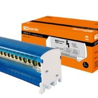 Шина “N” нулевая на DIN-рейку в корпусе 2х15групп TDM