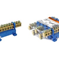 Шина “N” нулевая с изолятором на DIN-рейку 6×9мм стойка мал. 12 групп TDM