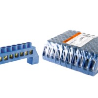 Шина “N” нулевая в изоляторе 6х9мм 8 групп TDM