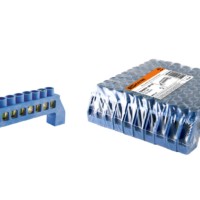 Шина “N” нулевая в изоляторе 6х9мм 10 групп TDM