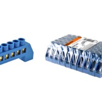 Шина “N” нулевая в изоляторе 8х12мм 6 групп TDM