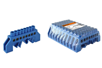 Шина “N” нулевая в изоляторе на DIN-рейку 8×12мм 8 групп TDM