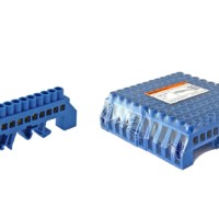 Шина “N” нулевая в изоляторе на DIN-рейку 8×12мм 12 групп TDM