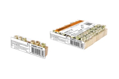 Шина “N” нулевая 6х9мм 6/2 (6 групп/крепеж по краям) TDM инд. стикер TDM