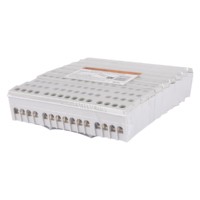 Шина “L” “фаза” в сером изоляторе на DIN-рейку 6×9мм 15 групп TDM