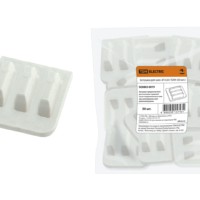 Заглушка для шин 3П 63А TDM (50 шт.)