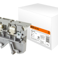 Зажим наборный ЗНИ 4мм2 для плавких вставок 5х20 500В TDM