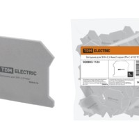 Заглушка для ЗНН-2,5/4мм2 серая (Ph-C 4/10) TDM