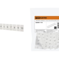 Маркировка цифровая (1-10) для клемм ЗНН-4мм2 (Ph-C ZB 6) TDM