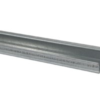 DIN-рейка усиленная 35х15х1,2х2000мм неперфорированная оцинкованная TDM