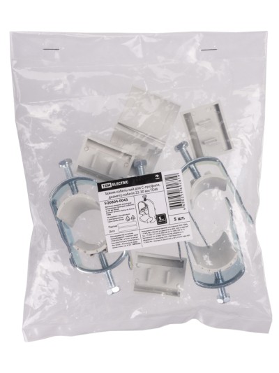 Зажим кабельный для С-профиля, диаметр кабеля 22-30 мм TDM — изображение 5