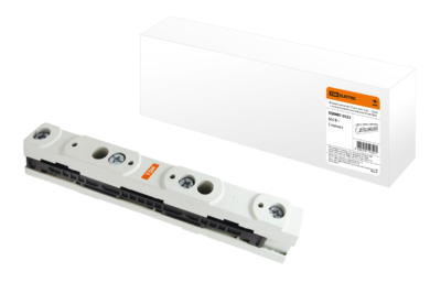 Шинный изолятор 3П для шин 12х5…30×10 с межцентровым расстоянием 60 мм TDM