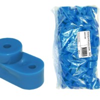 Изолятор угловой синий TDM