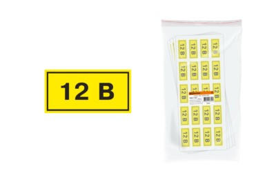 Символ “12В” 20х40мм TDM