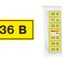Символ “36В” 35х100мм TDM