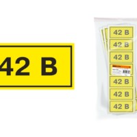Символ “42В” 35х100мм TDM