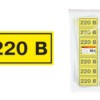 Символ “220В” 35х100мм TDM
