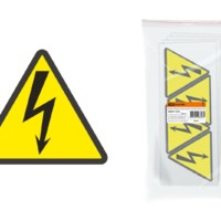 Символ “Молния” (треугольник) 100х100х100мм TDM