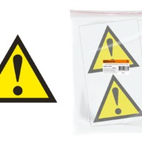 Знак 150х150мм “Внимание. Опасность” TDM