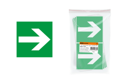 Знак “Направляющая стрелка” 150х150мм TDM