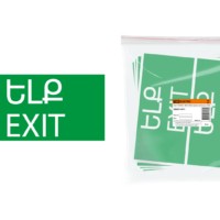 Знак “ВЫХОД” 200х100мм (армянский язык) TDM