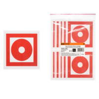 Знак 150х150мм “Кнопка включения средств пожарной автоматики” TDM