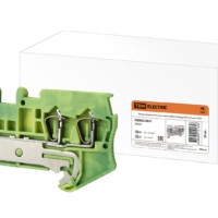 Зажим клеммный безвинтовой (ЗКБ) 3 вывода PEN 2,5 мм2 TDM