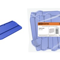 Заглушка для ЗКБ 3 вывода 1,5/2,5 мм2 синяя TDM