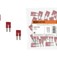 Перемычка для ЗКБ 4мм2 2PIN (упак. 25 шт.) TDM