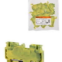 Зажим клеммный безвинтовой ЗКБ PEN быстрого зажима 4 мм2 (Ph-C PT 4-PE) TDM