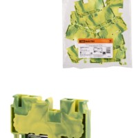 Зажим клеммный безвинтовой ЗКБ PEN быстрого зажима 6 мм2 (Ph-C PT 6-PE) TDM