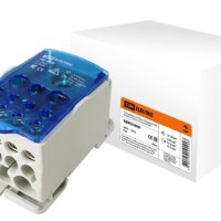 Распределительный блок на DIN-рейку РБ-250 1П 250А (1х120/2×35+5×16+4×10) TDM