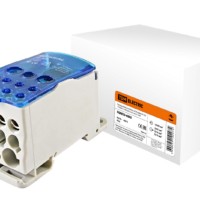 Распределительный блок на DIN-рейку РБ-400 1П 400А (1х185/2×35+5×16+4×10) TDM