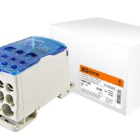 Распределительный блок на DIN-рейку РБ-500 1П 500А (плоские шины от 3х15 до 8х24 мм/2×35+5×16+4×10) TDM