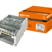 Модульный распределительный блок на DIN-рейку МРБ-100 4П 100А 4х7 групп TDM