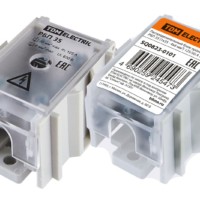 Распределительный блок проходной РБП 35 (1х35 – 4х6 мм2) 125/50 А TDM