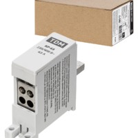 Клемма распределительная на DIN-рейку КР-63 1П 63А (4х10мм²) TDM